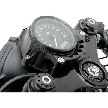 RSD Cafe Gauge/Headlight Relocators - Black Ops 0207-2001-SB