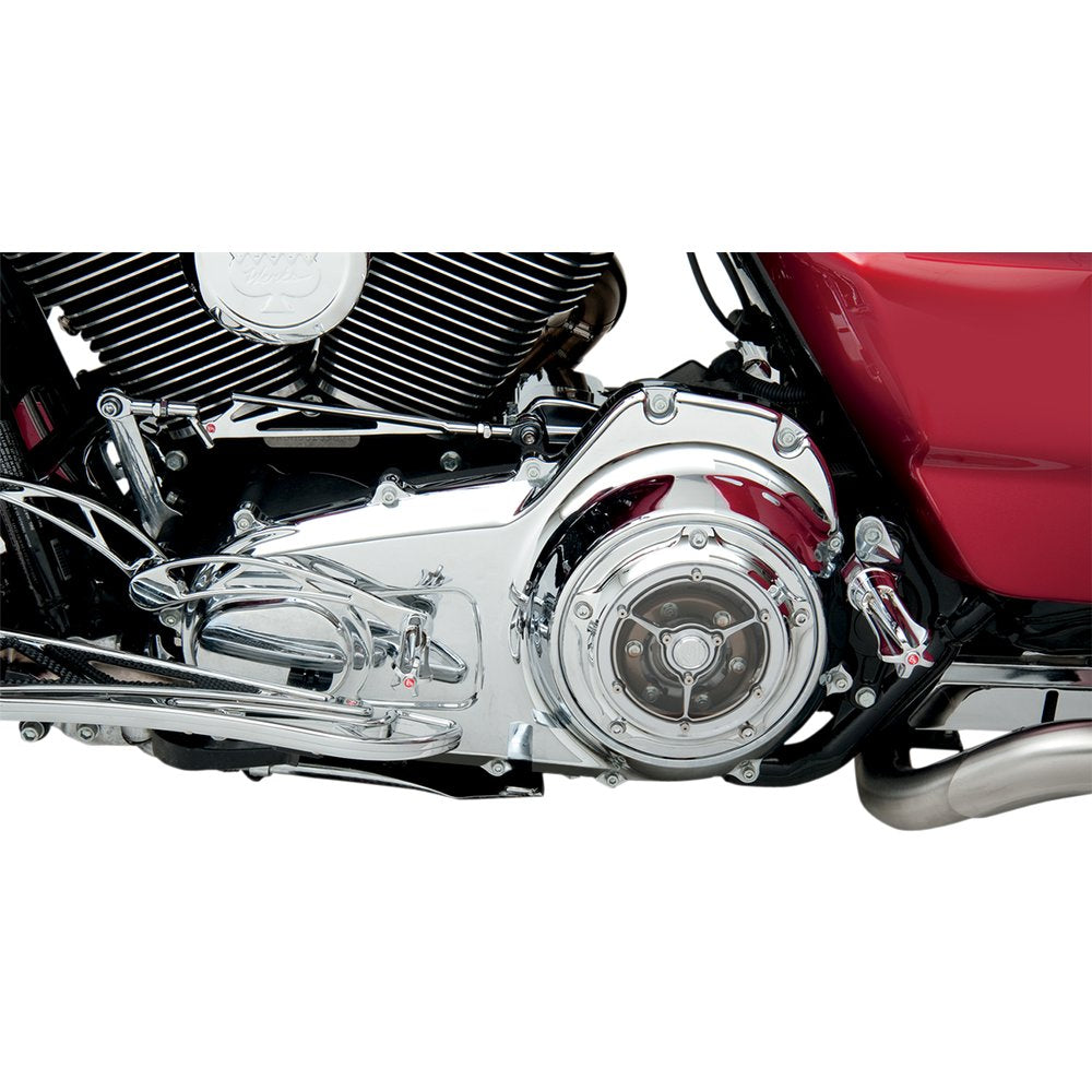 RSD Clarity Derby Cover - Chrome - Big Twin 0177-2007-CH