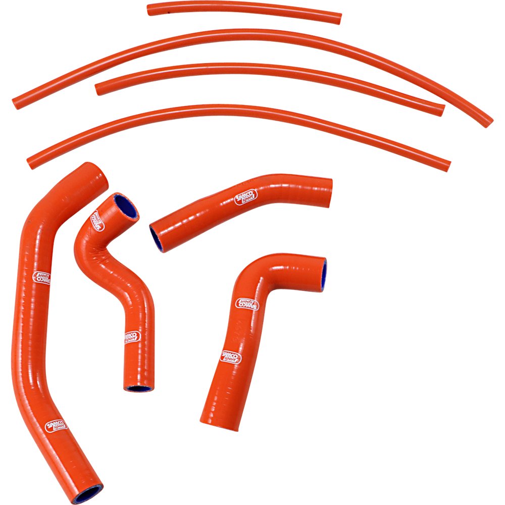 SAMCO SPORT Radiator Hose Kit - Orange - KTM KTM-77-ORG