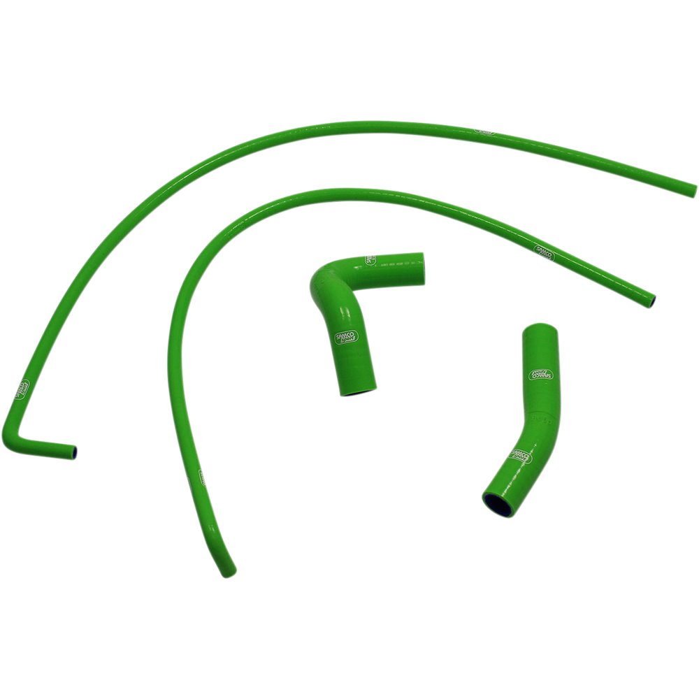 SAMCO SPORT Radiator Hose Kit - Green - Kawasaki KAW-89GRN