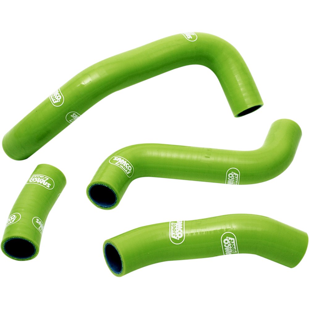 SAMCO SPORT Radiator Hose Kit - Green - Kawasaki KAW-17-GN