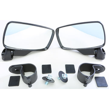 Folding Side Mirror Pair 2.0" Roll Cage
