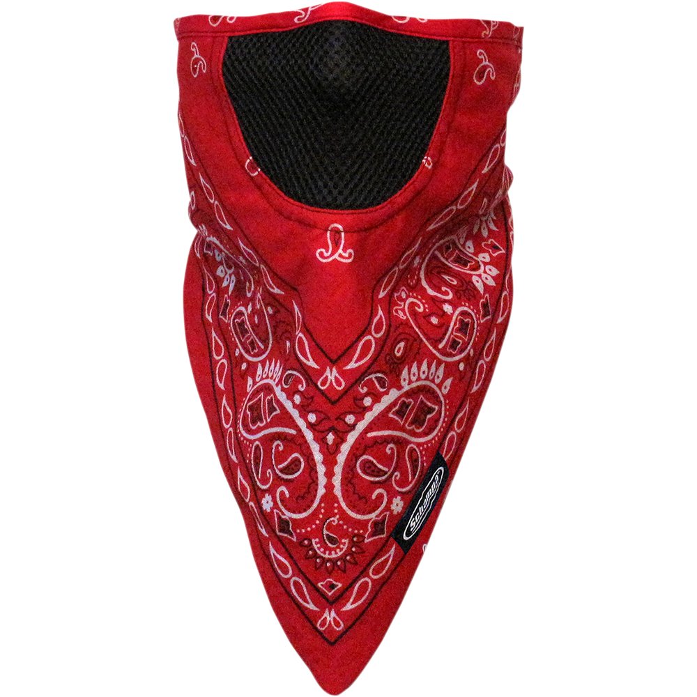 SCHAMPA & DIRT SKINS Facefit Facemask - Red Paisley FMV-225