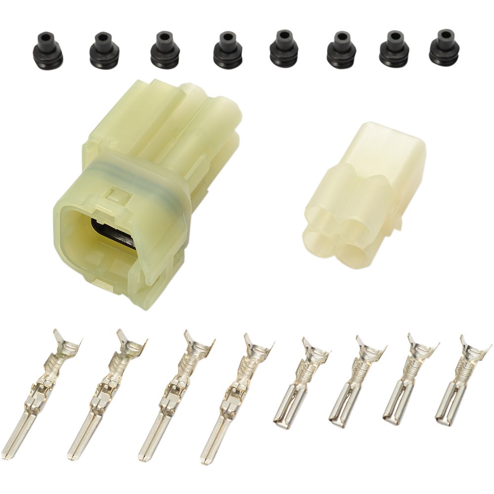 SHINDY Multi-Conductor Electrical Connectors - Four-Pin - Water-Resistant 16-624