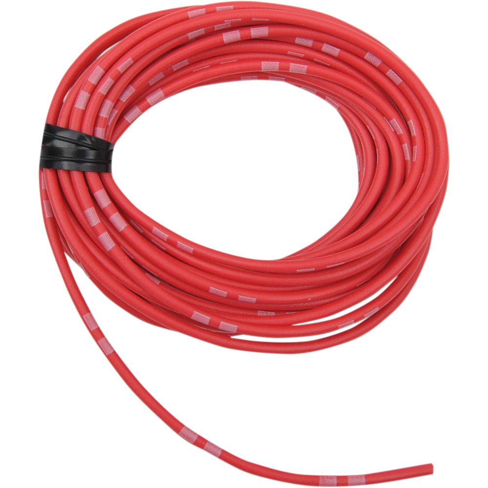 SHINDY 13' Wire Spool - 14 A/12 V - Red 16-671