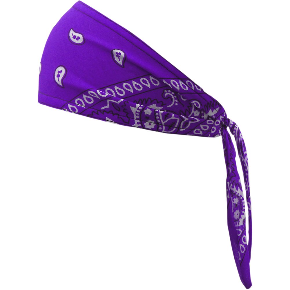 SCHAMPA & DIRT SKINS Old School Bandana - Traditional Purple Paisley OSB1-223