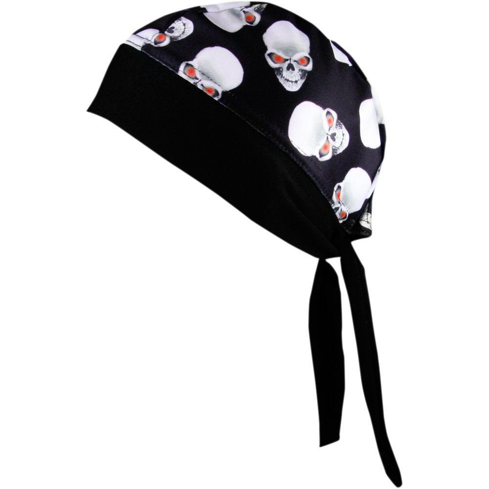SCHAMPA & DIRT SKINS Z-Wrap - White Alien Skull BNDNA003-106