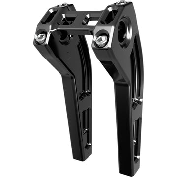 SLYFOX Handlebar Riser Kit - Pullback - 1" Clamping - 6" Rise - Black TM-SLY10