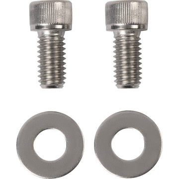 SLYFOX Foot Pegs - Silver Polished - Rear SF-904-02-2