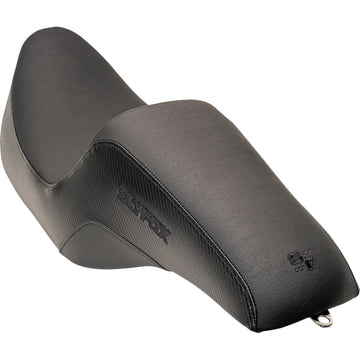 SLYFOX Drifter Seat - Black Logo - Smooth Vinyl - Carbon Fiber - FL '08-'23 0801-1614