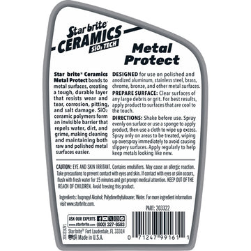 STAR BRITE Ceramic Metal Protectant - 22 U.S. fl oz 203322
