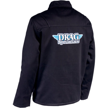 THROTTLE THREADS Drag Specialties Shop Jacket - Black - XL DRG19J28BKXR