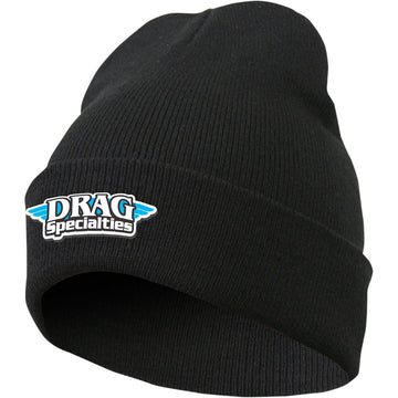 THROTTLE THREADS Drag Specialties Stocking Cap - Black DRG23B12BKOR