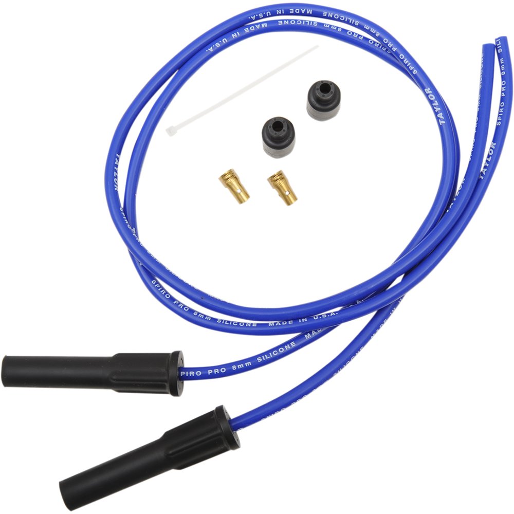 SUMAX Spark Plug Wire Kit - 8 mm - Blue 86685