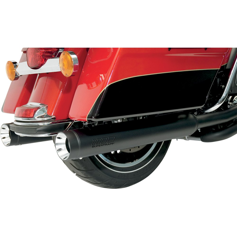 SUPERTRAPP Stout Mufflers - Black 147-65224