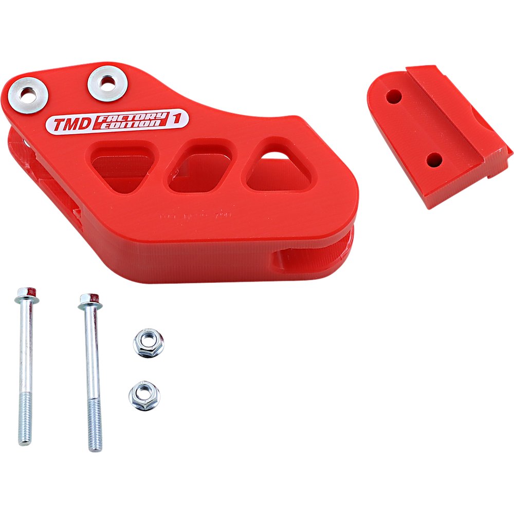 T.M. DESIGNWORKS Chain Guide - Gas Gas - Red RCG-GGM-RD