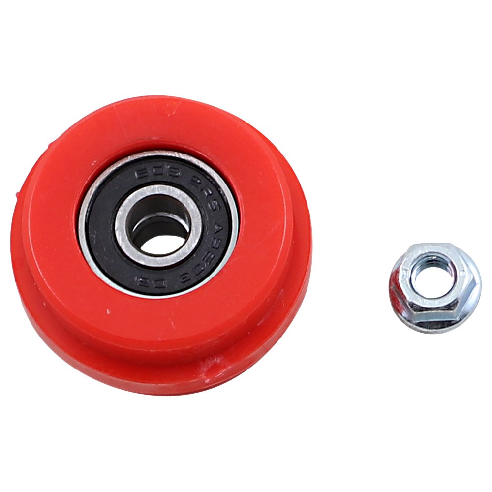 T.M. DESIGNWORKS Chain Roller - Honda - Red PLR-560-RD