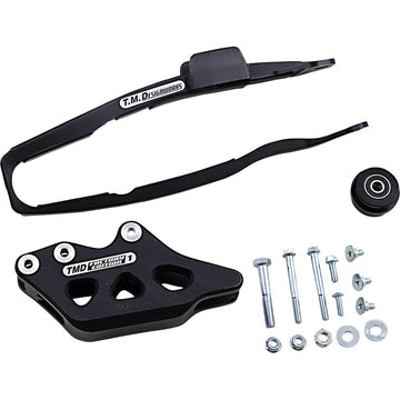 T.M. DESIGNWORKS Chain Guide/Slider - Yamaha - Black YCP-OR4-BK