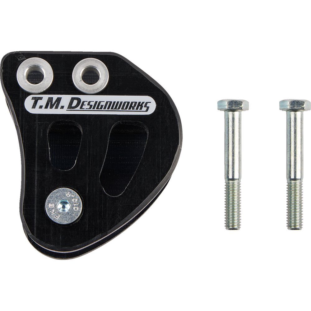 T.M. DESIGNWORKS Chain Guide - Suzuki - Black RCG-SU2-BK