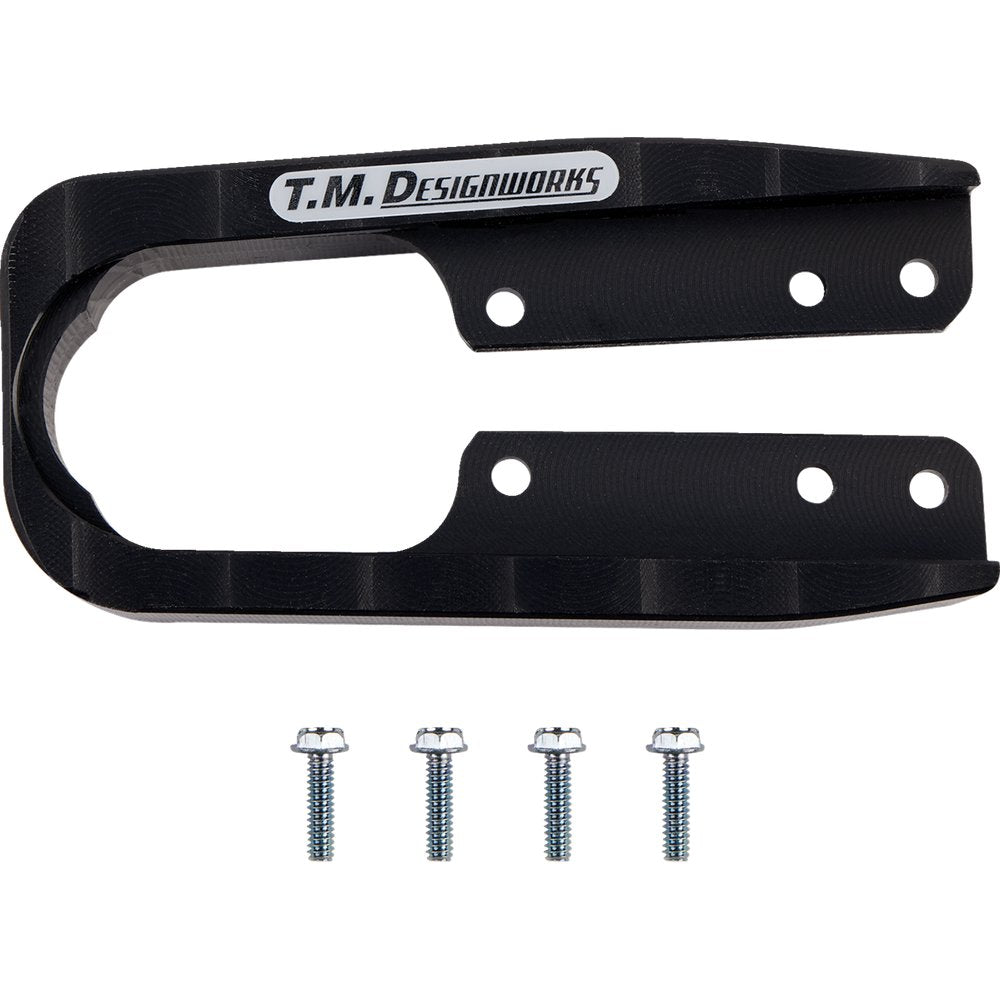 T.M. DESIGNWORKS Front Chain Slider - Polaris - Black POL-500-BK