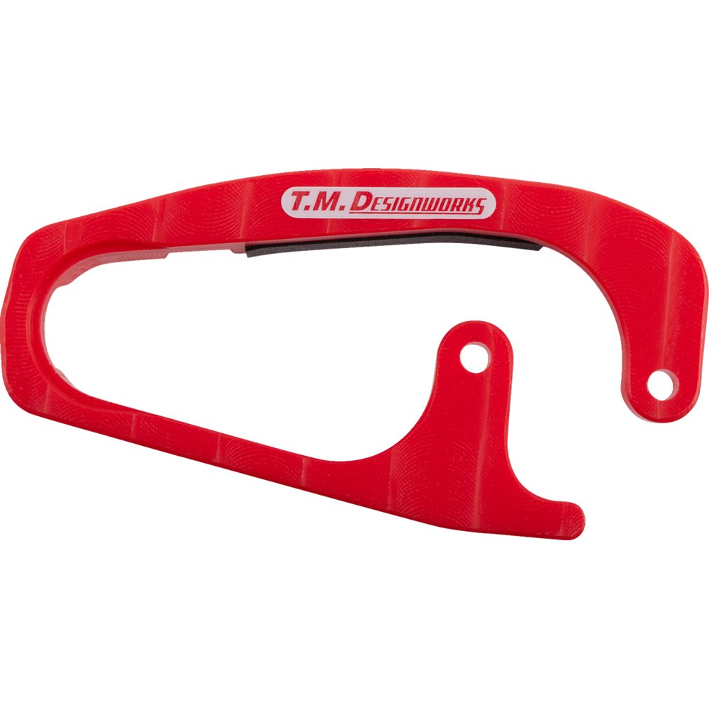 T.M. DESIGNWORKS Front Chain Slider - Honda - Red HCP-TRX-RD