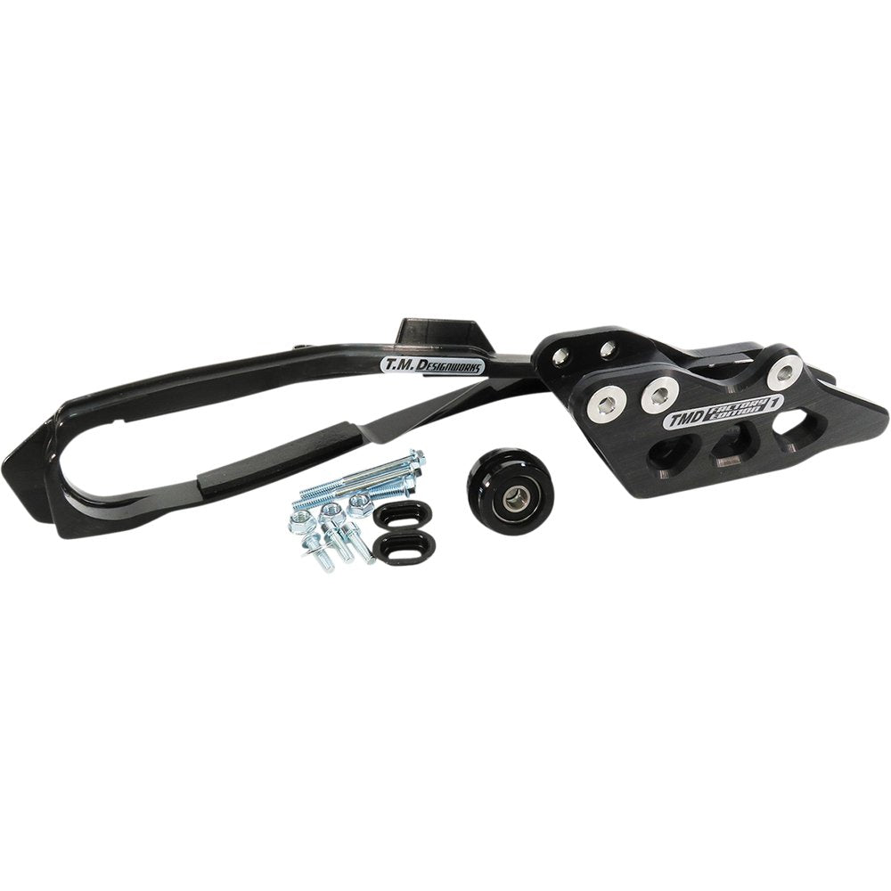 T.M. DESIGNWORKS Chain Guide/Slider - Black - Honda DCK-OR16-BK