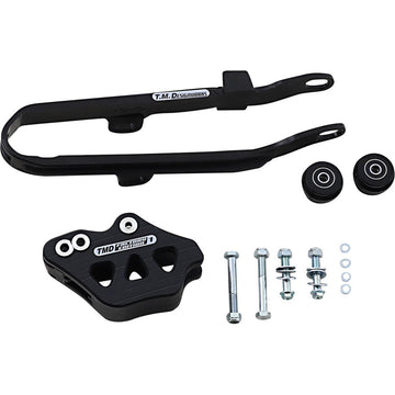 T.M. DESIGNWORKS Chain Guide/Slider - Black - Husqvarna/SWM DCK-HQV-BK