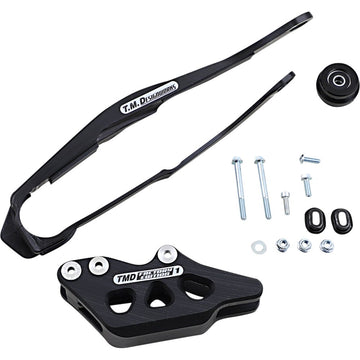 T.M. DESIGNWORKS Chain Guide/Slider - Honda - Black DCK-OR4-BK