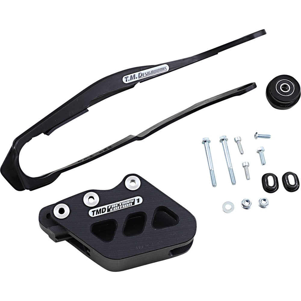 T.M. DESIGNWORKS Chain Guide/Slider - Honda - Black DCK-OR1-BK