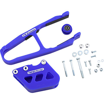 T.M. DESIGNWORKS Chain Guide/Slider - Yamaha - Blue YCP-YZK-BU