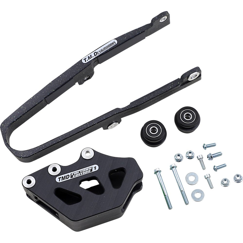 T.M. DESIGNWORKS Chain Guide/Slider - Kawasaki - Black KCP-KXK-BK
