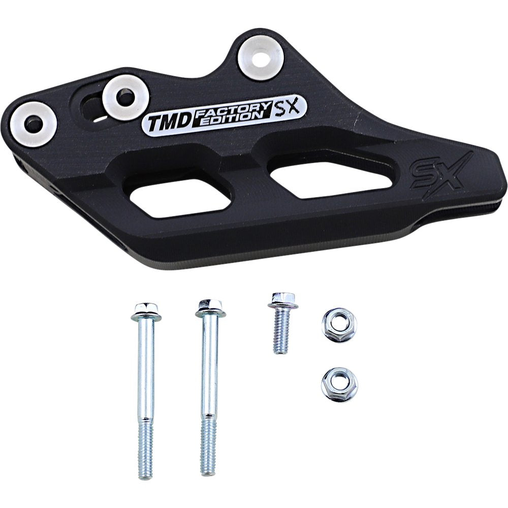 T.M. DESIGNWORKS Chain Guide - Black - Kawasaki KXCG-SX5-BK