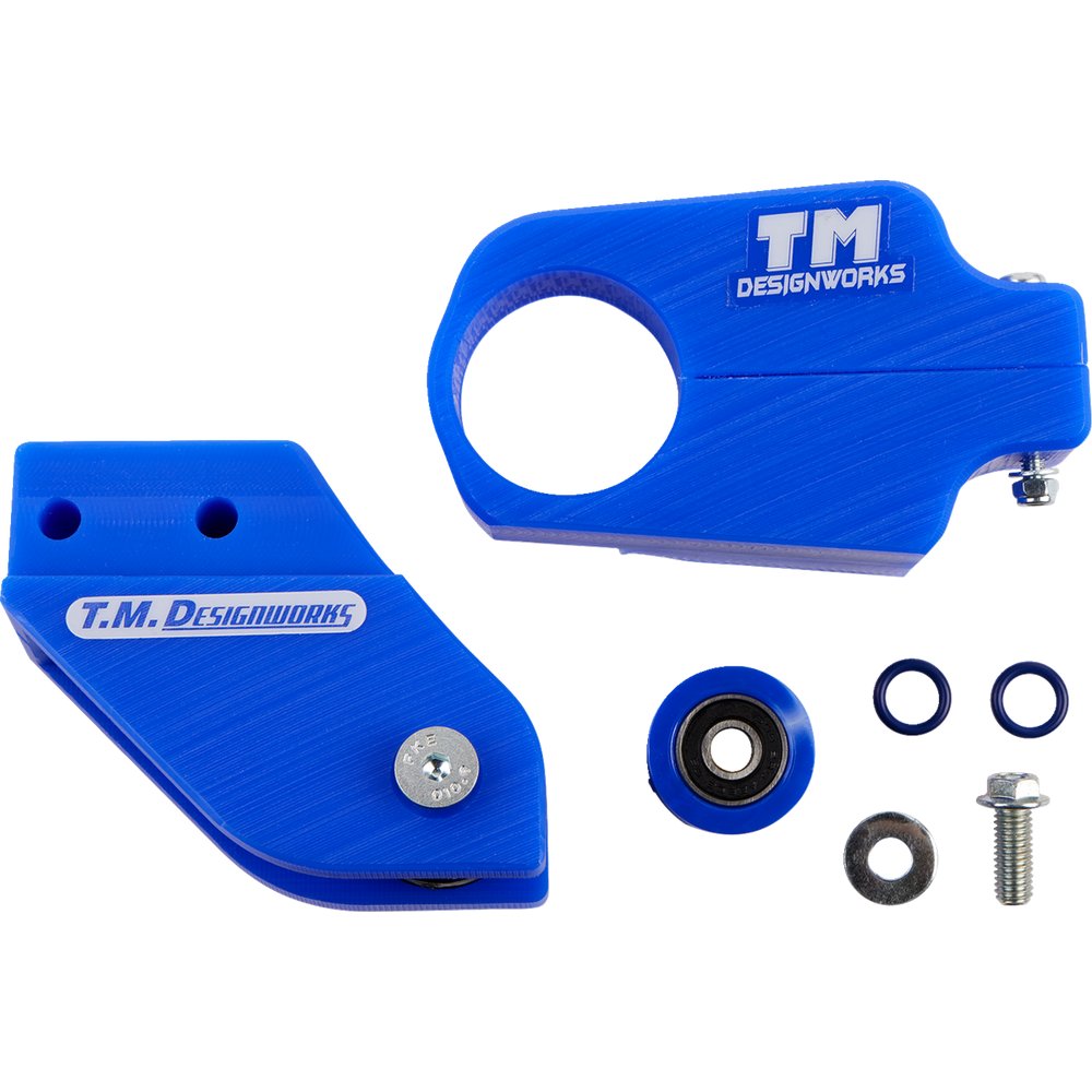 T.M. DESIGNWORKS Chain Guide/Slider - Yamaha - Blue YCP-YBW-BU