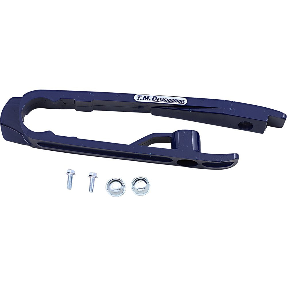 T.M. DESIGNWORKS Chain Slider - KTM/Husqvarna/Gas Gas - Blue DCS-KT3-BL2