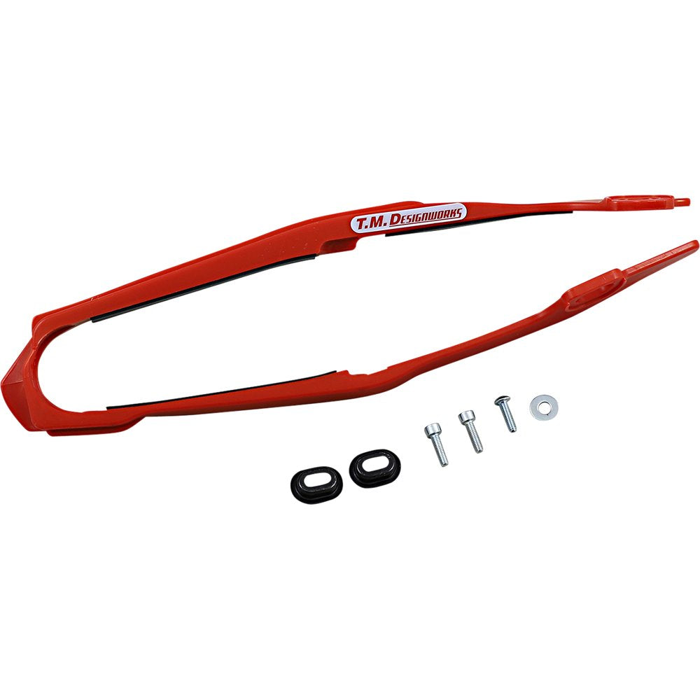 T.M. DESIGNWORKS Chain Slider - Honda - Red DCS-H15-RD
