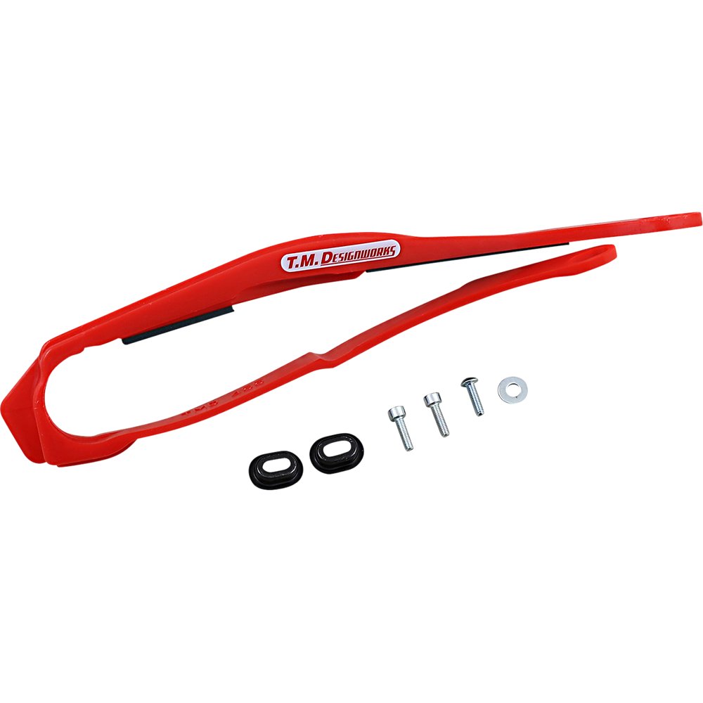 T.M. DESIGNWORKS Chain Slider - Honda - Red DCS-H10-RD