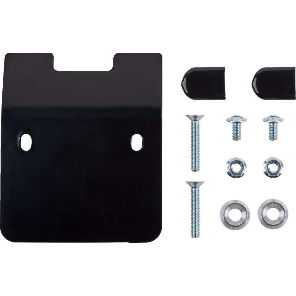 T.M. DESIGNWORKS Skid Plate - Black - Honda HOLG-470-BK