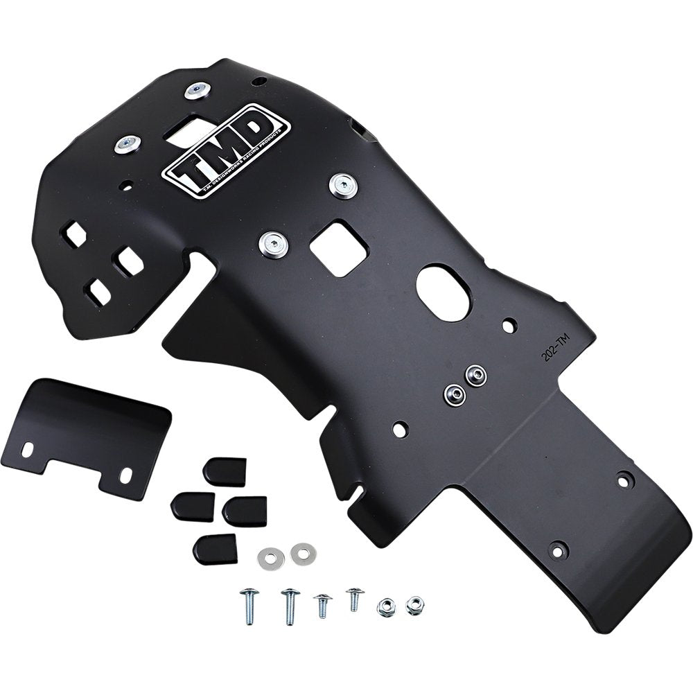 T.M. DESIGNWORKS Skid Plate - Gas Gas | Husqvarna | KTM KHLG-256-BK