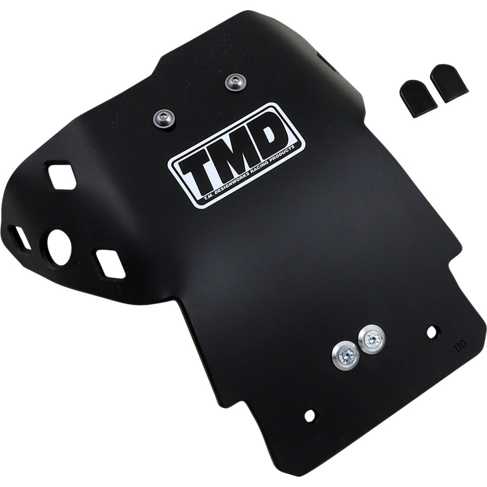 T.M. DESIGNWORKS Skid Plate - Black - YZ 85 YAMC-085-BK
