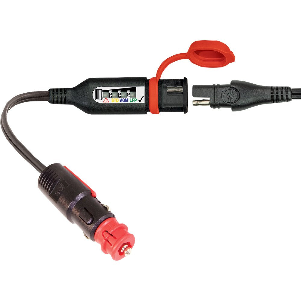 TECMATE OptiMate* Monitor O-126 - DIN/AUTO Plug to SAE O-126V2