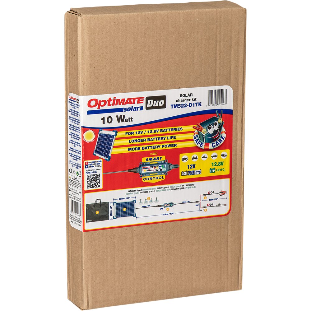 TECMATE Travel Charger - Solar TM522-D1TK