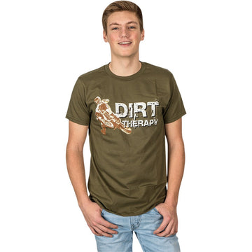 TECMATE Optimate Dirt Therapy T-Shirt - Military Green - Medium TA-238MG