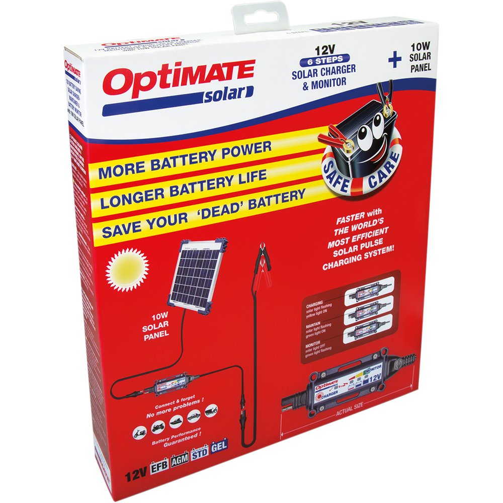 TECMATE Battery Charger/Maintainer - Solar DUO - 10 W TM522-D1