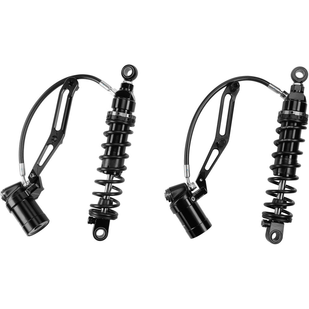 Touring Remote Res Shocks 14"Hvy Weight Billet Bracket