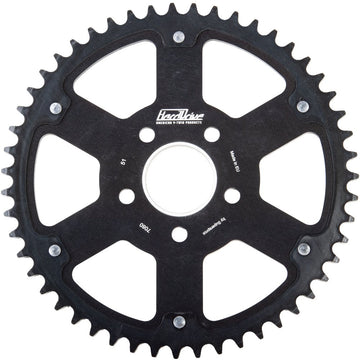 Carbon Tooth Sprocket 49t Black / Black 84 22