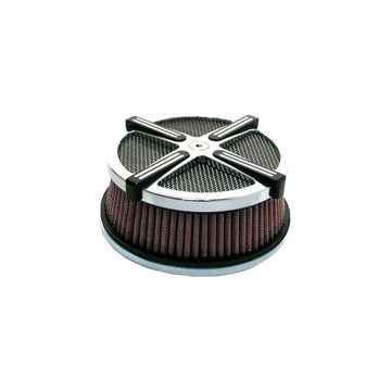 X Force Air Cleaner Kit Chrome/Black