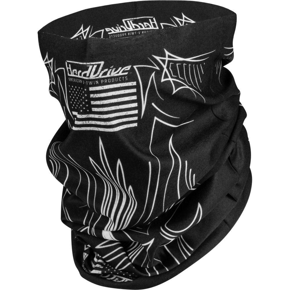 Harddrive Neck Gaitor True Black