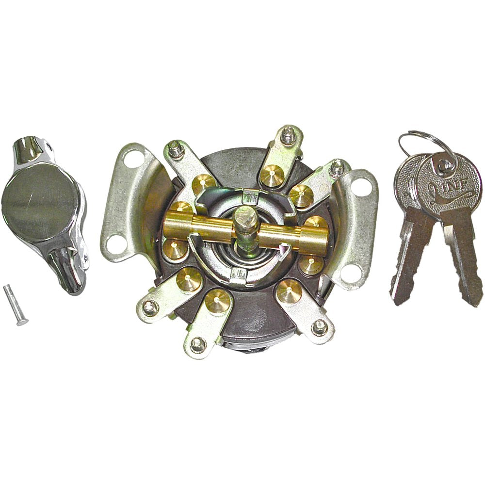 6 Pole Ignition Switch 84 95 W/Fat Bob Style Dash