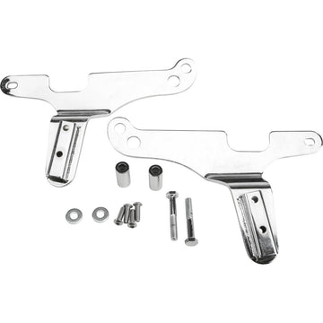 Rigid Side Plates Chrome Flh/Flt 97 08