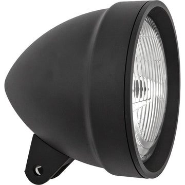 5.75" Headlight Bottom Mount Bullet Textured Black